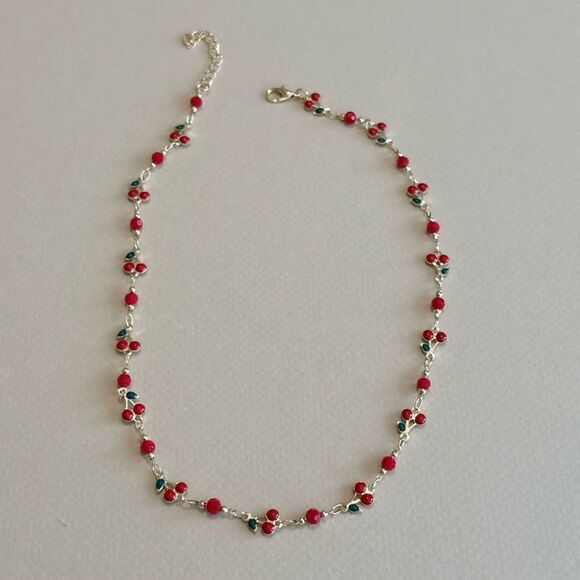 Cherry necklace #1508 - Picture 2 of 4